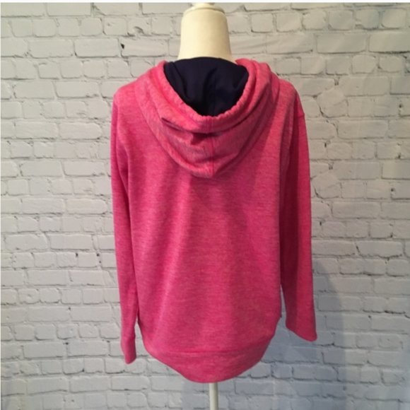 Under Armour Bright Pink Performance Sweatshirt (Size Medium) - Picture 3 of 4
